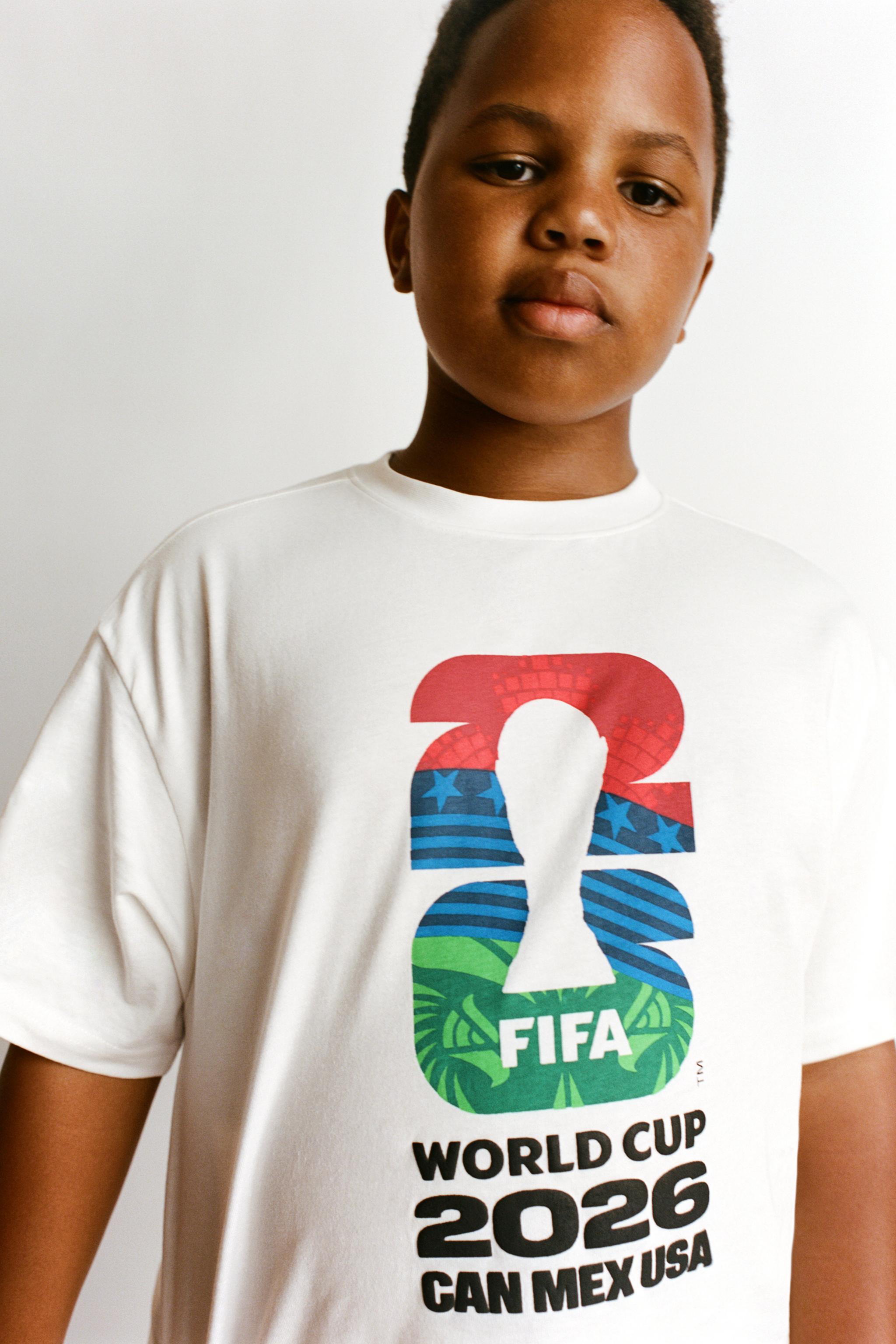 Детские футболки Zara FIFA WORLD CUP ™ 2026 T-SHIRT