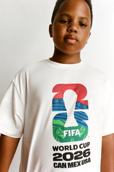 Zaras T-SHIRT FIFA WORLD CUP ™ 2026 - Vit