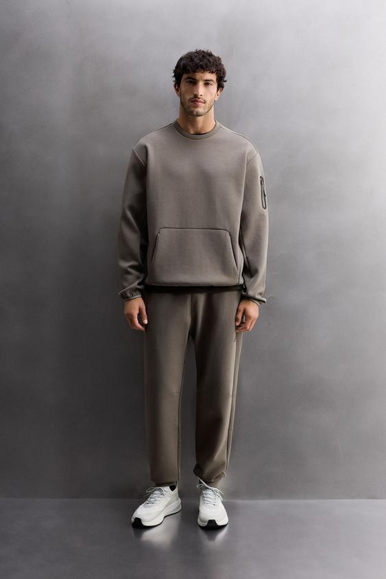 TECHNICAL CREWNECK SWEATSHIRT