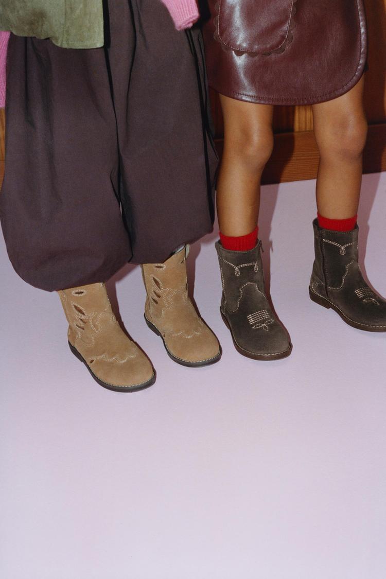 Bota cowboy piel