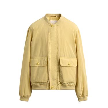 REGULAR FIT TECHNICAL BOMBER JACKET - Vanilla by Zara