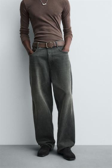 JEAN BAGGY COUTURE TOURNÉE - Vert de Zara - Image 1