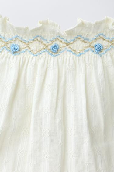 CULOTTE DOBBY POMPON - Vert pastel de Zara - Image 3