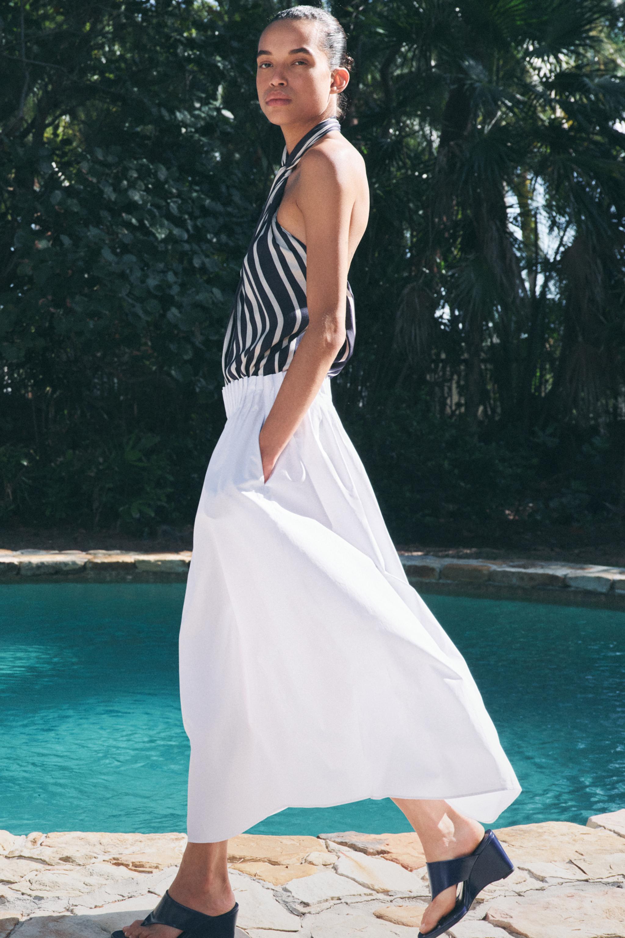 Belted Flared Skirt | UNIQLO US