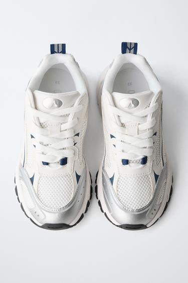 BASKET SPORTIVE RÉSILLE - Blanc de Zara - Image 4