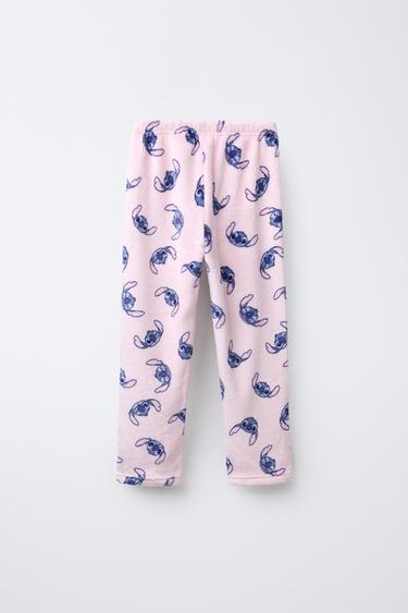 AGES 6-14 / LILO & STITCH © DISNEY FLEECE PYJAMAS - Pink by Zara - Image 4
