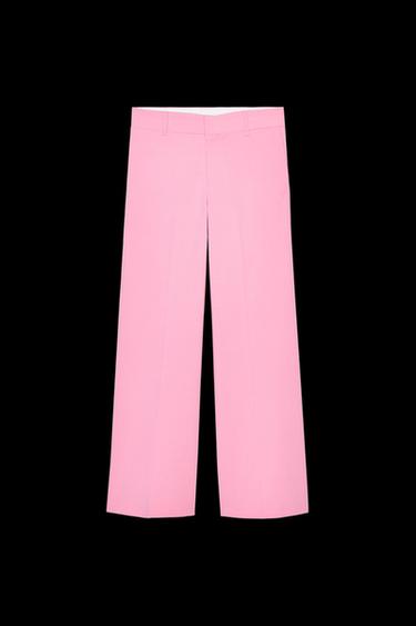PANTALÓN TRABILLAS - Rosa de Zara - Imagen 0
