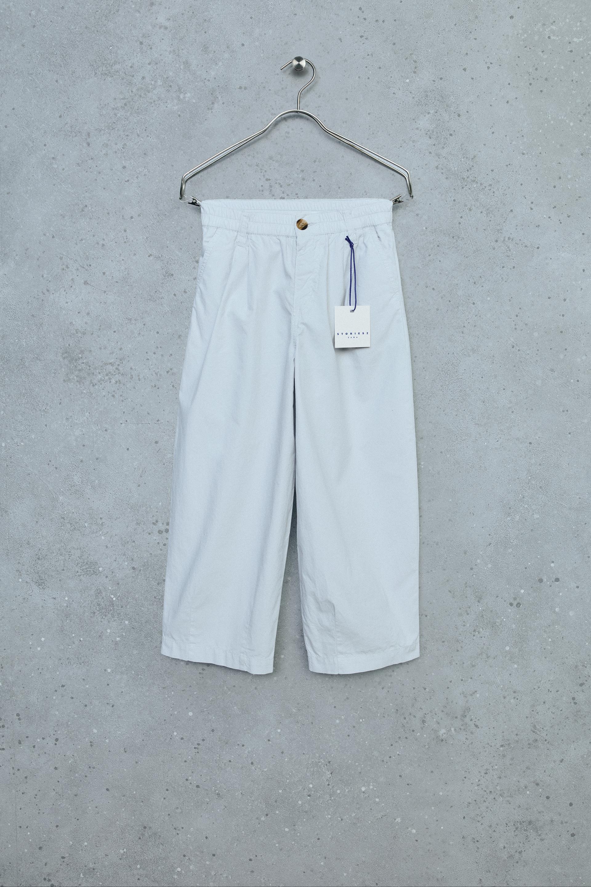 Storiesz - Relaxed Fit Poplin Trousers