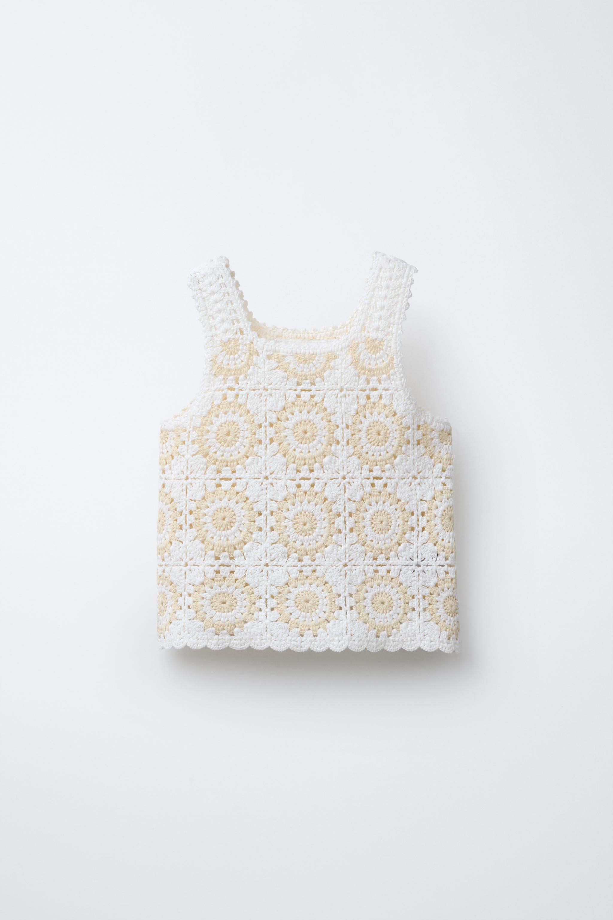 CROCHET KNIT TOP