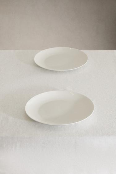 NAPPE LIN BRODERIE FLORALE - Blanc de Zara - Image 1