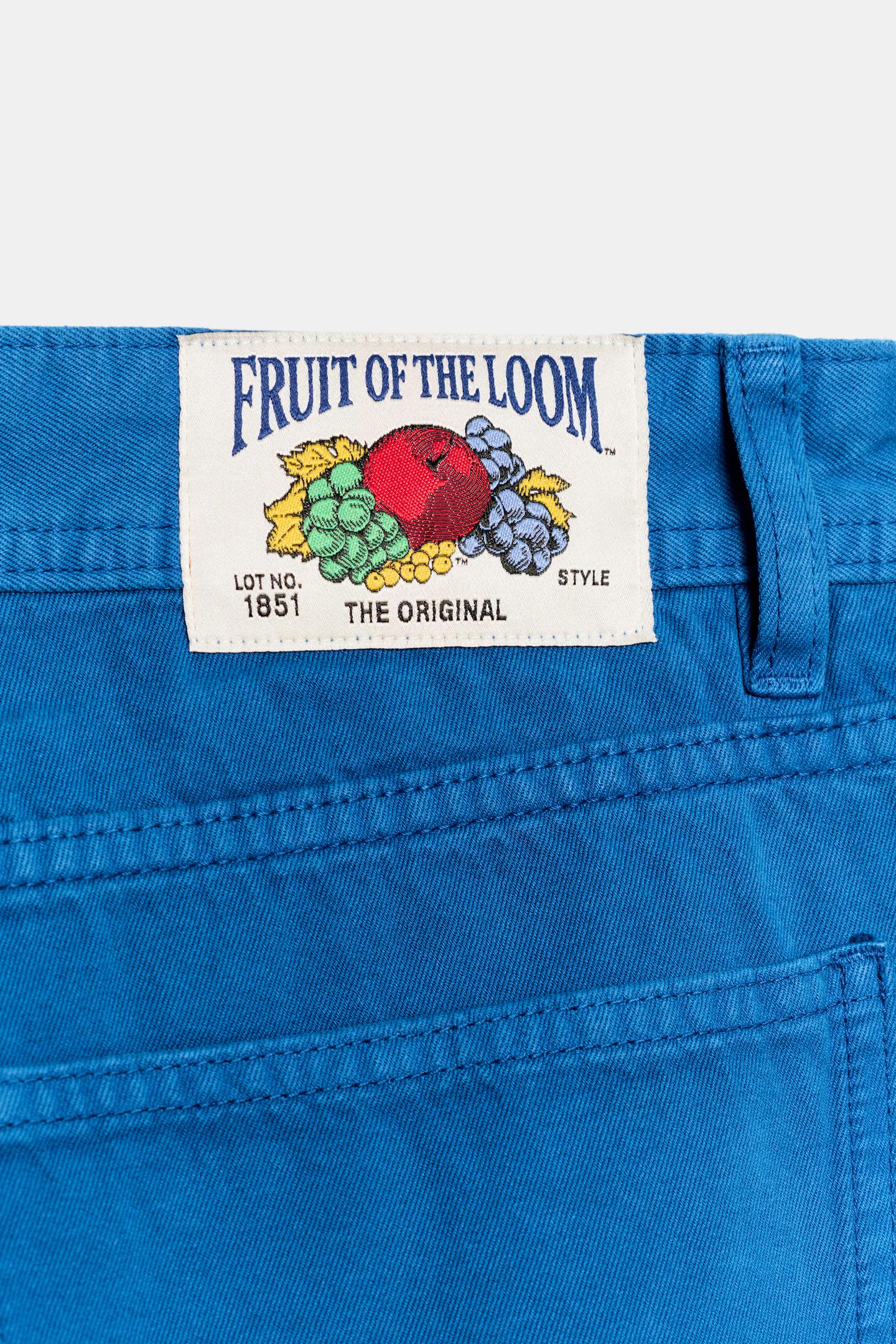 Женские джинсы Zara Fruit OF the Loom™ Low-Rise Straight, цвет: Голубоватый — фото 4