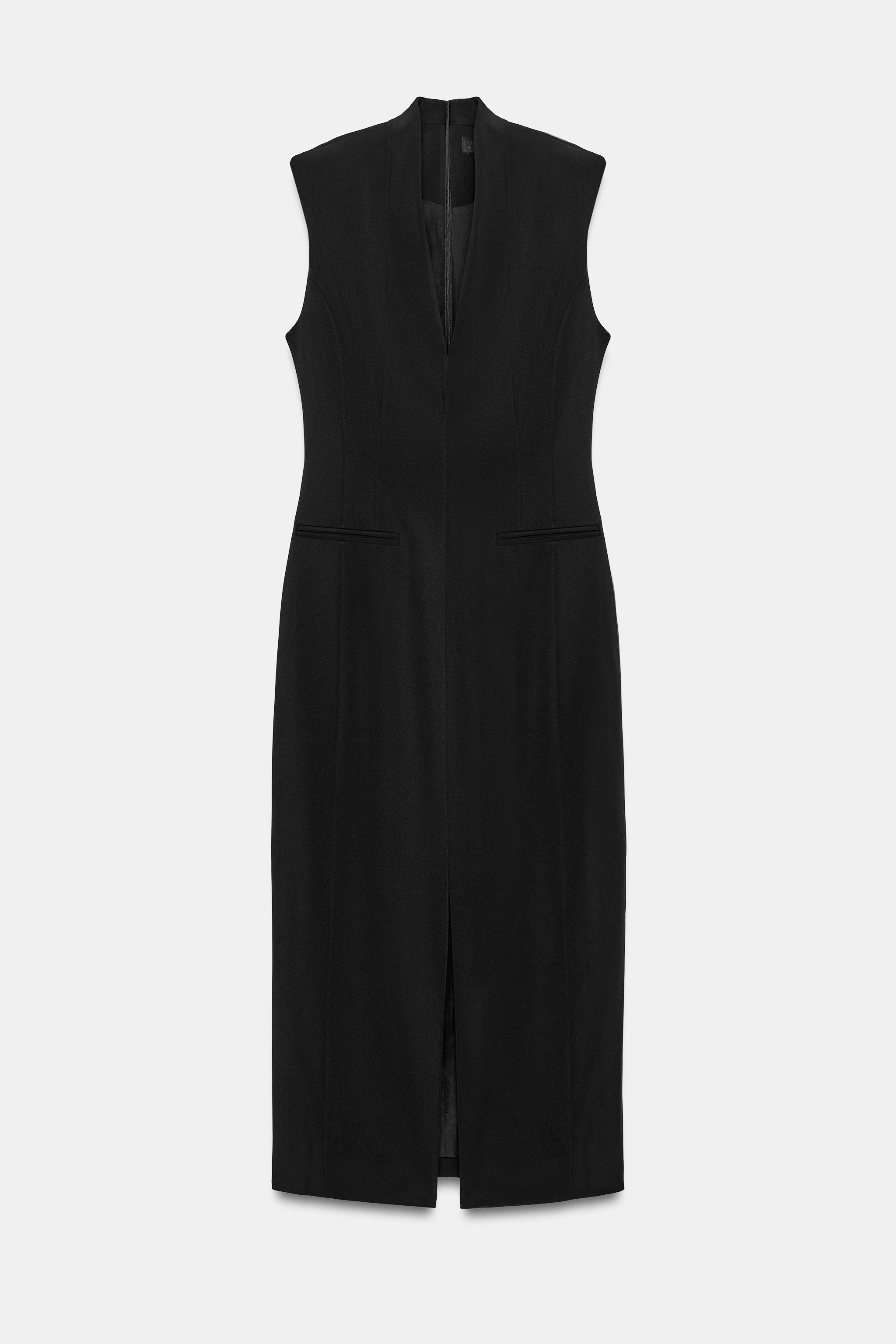 MIDI SLEEVELESS DRESS