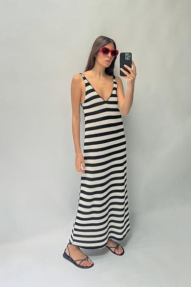 ДЛИННОЕ ПЛАТЬЕ — B от Zara — изображение 0