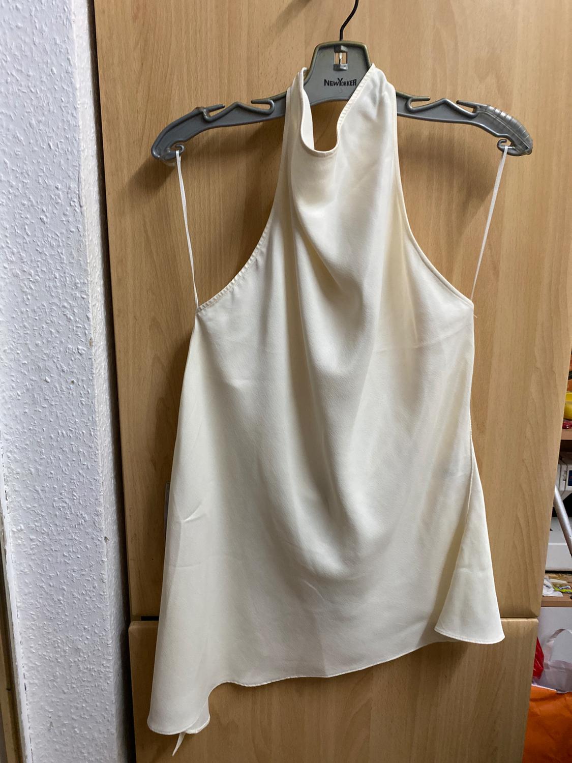 ZW COLLECTION SATIN HALTER TOP - Image 2