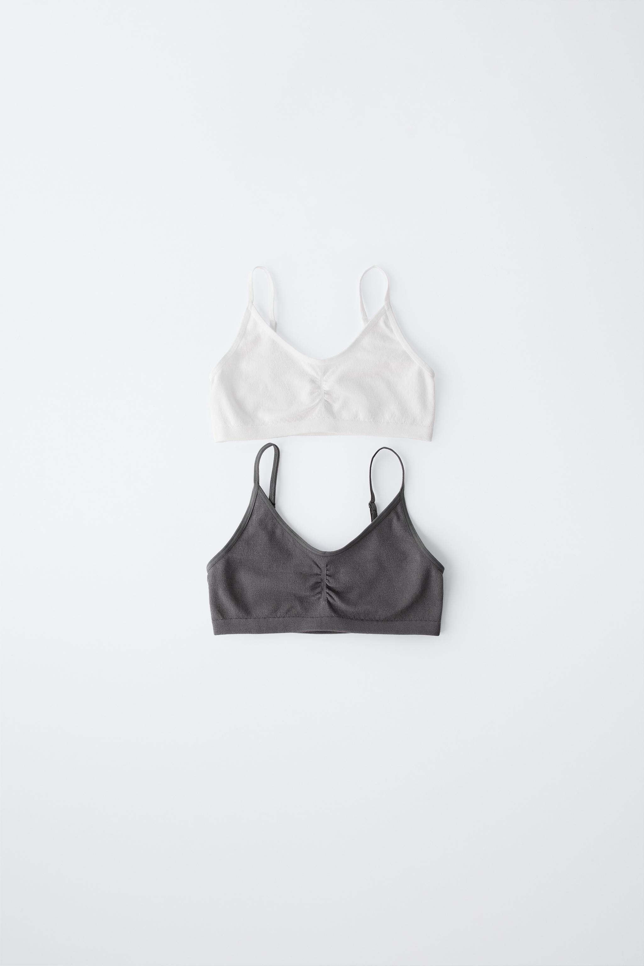 9-14 ANS/ LOT DE DEUX TOPS SANS COUTURE