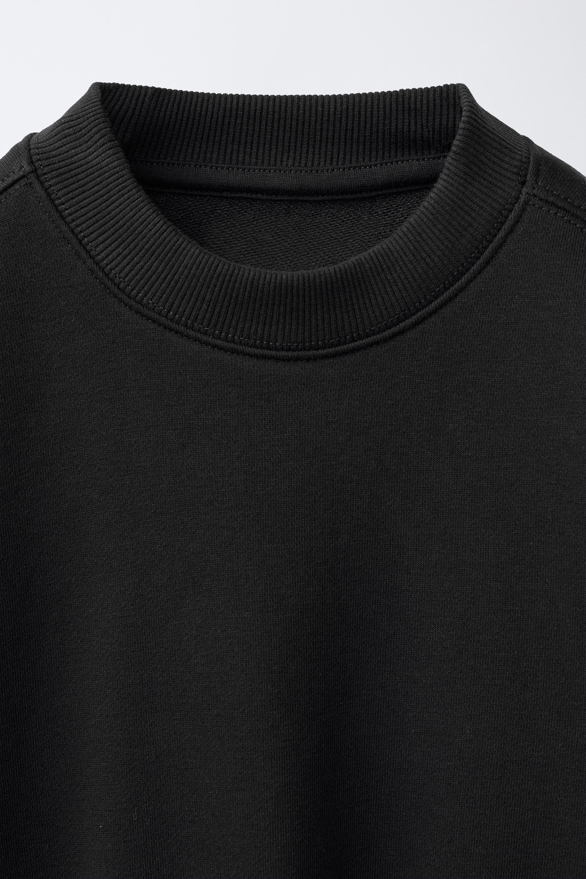 Детские худи Zara PLAIN JOGGING SWEATSHIRT — фото 3