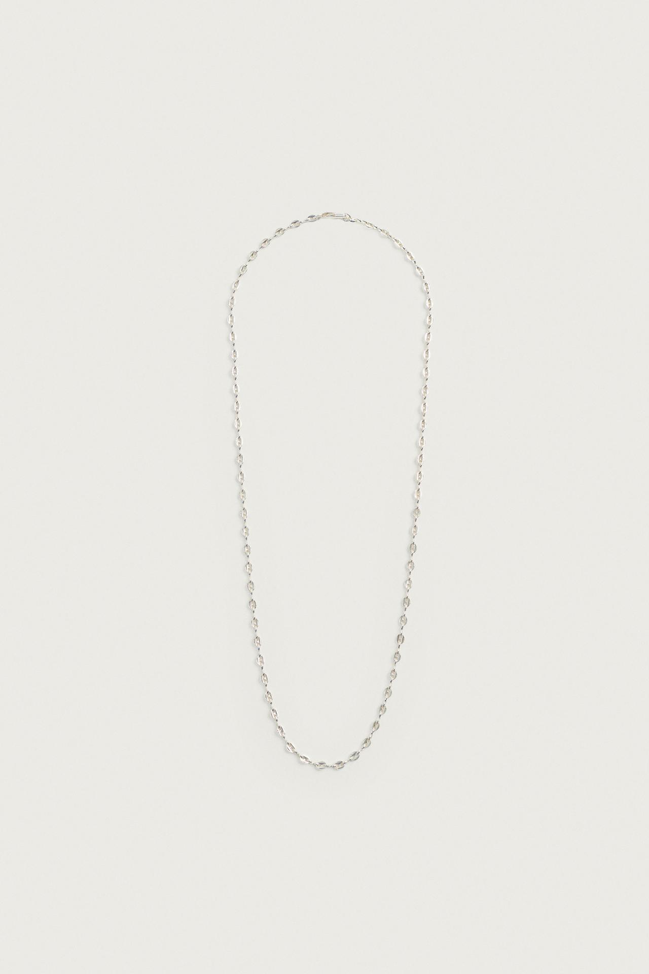 METAL LINK CHAIN — Silver