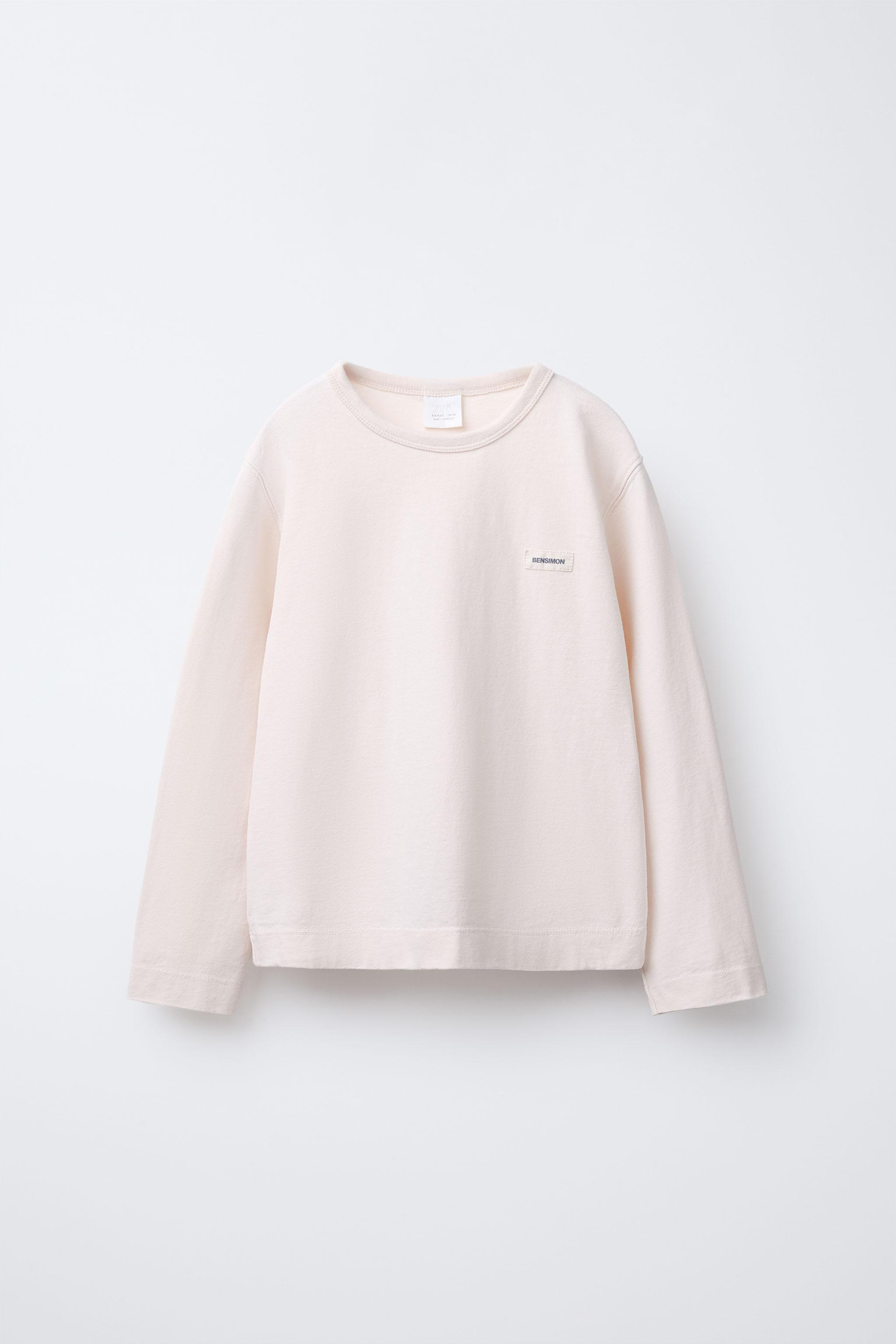 PLAIN LABEL T-SHIRT BENSIMON X ZARA