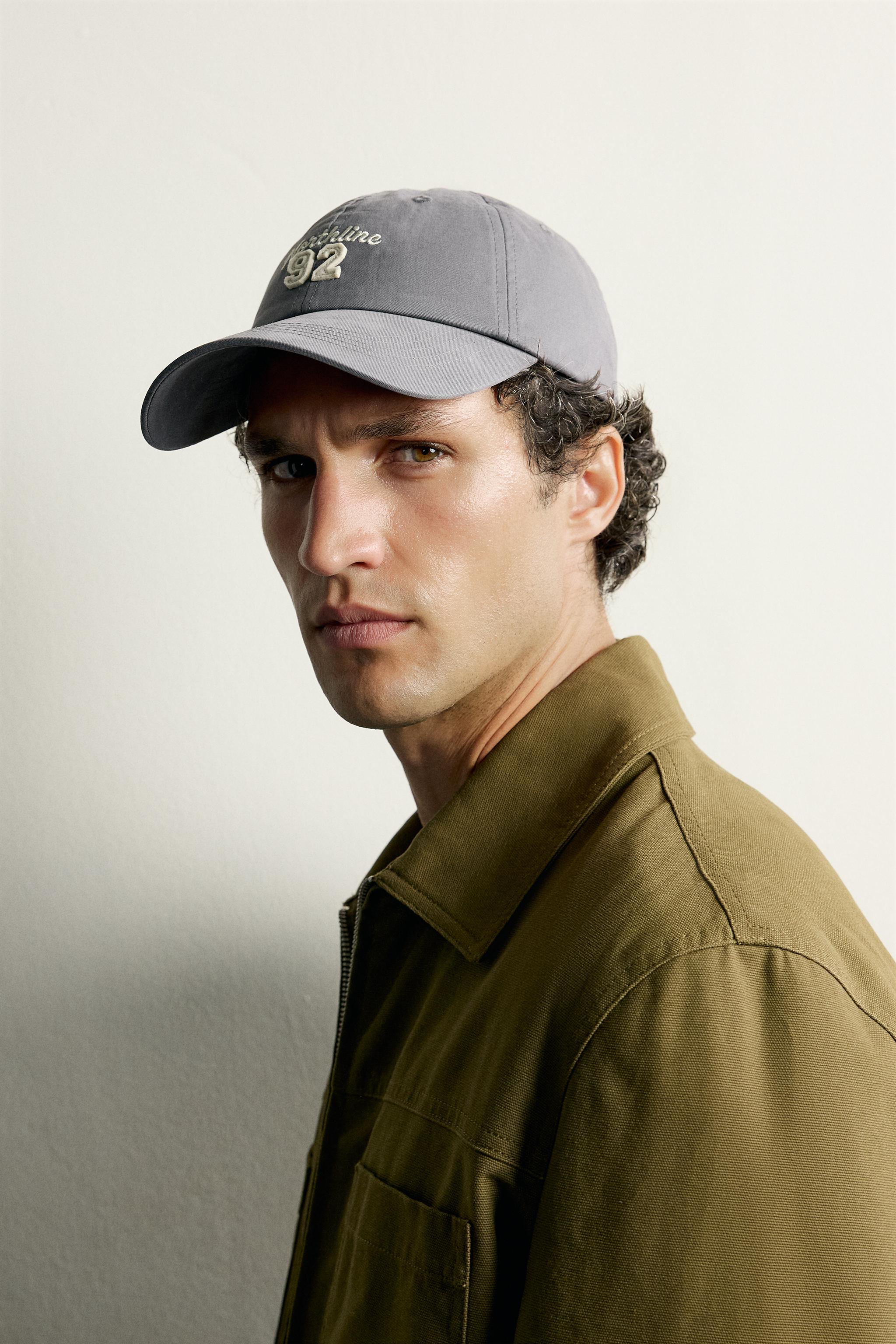 CASQUETTE DÉLAVÉE BRODÉE À PIÈCE