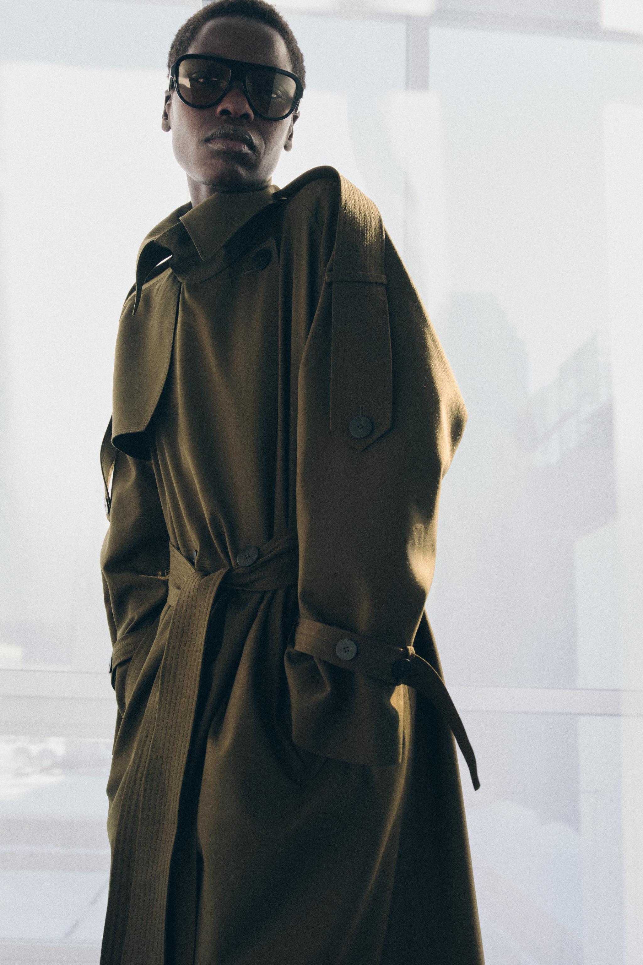 ZW COLLECTION LIMITED EDITION OVERSIZE TRENÇKOT - Görsel 6