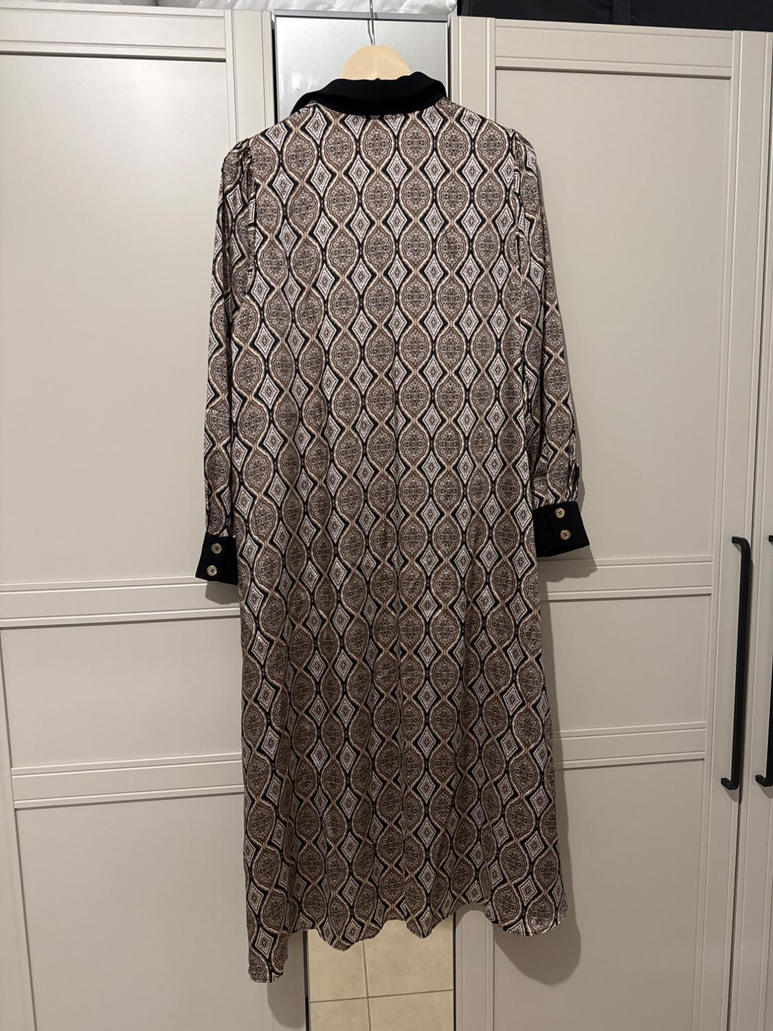 CONTRASTING SHIRT DRESS - Image 5