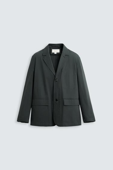 RELAXED FIT SUIT BLAZER - Anthracite grey by Zara