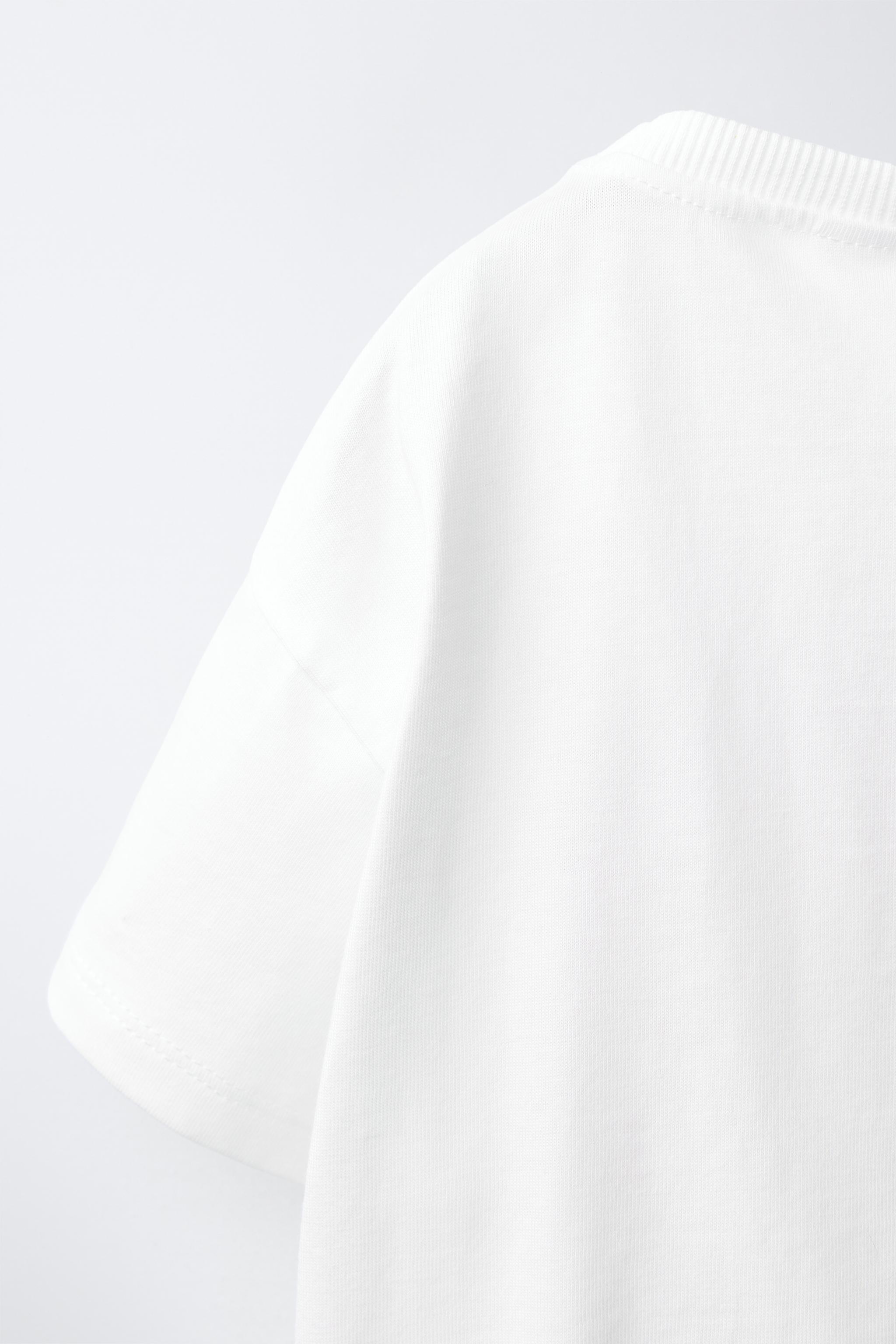 T-SHIRT À IMPRIMÉ TROPICAL