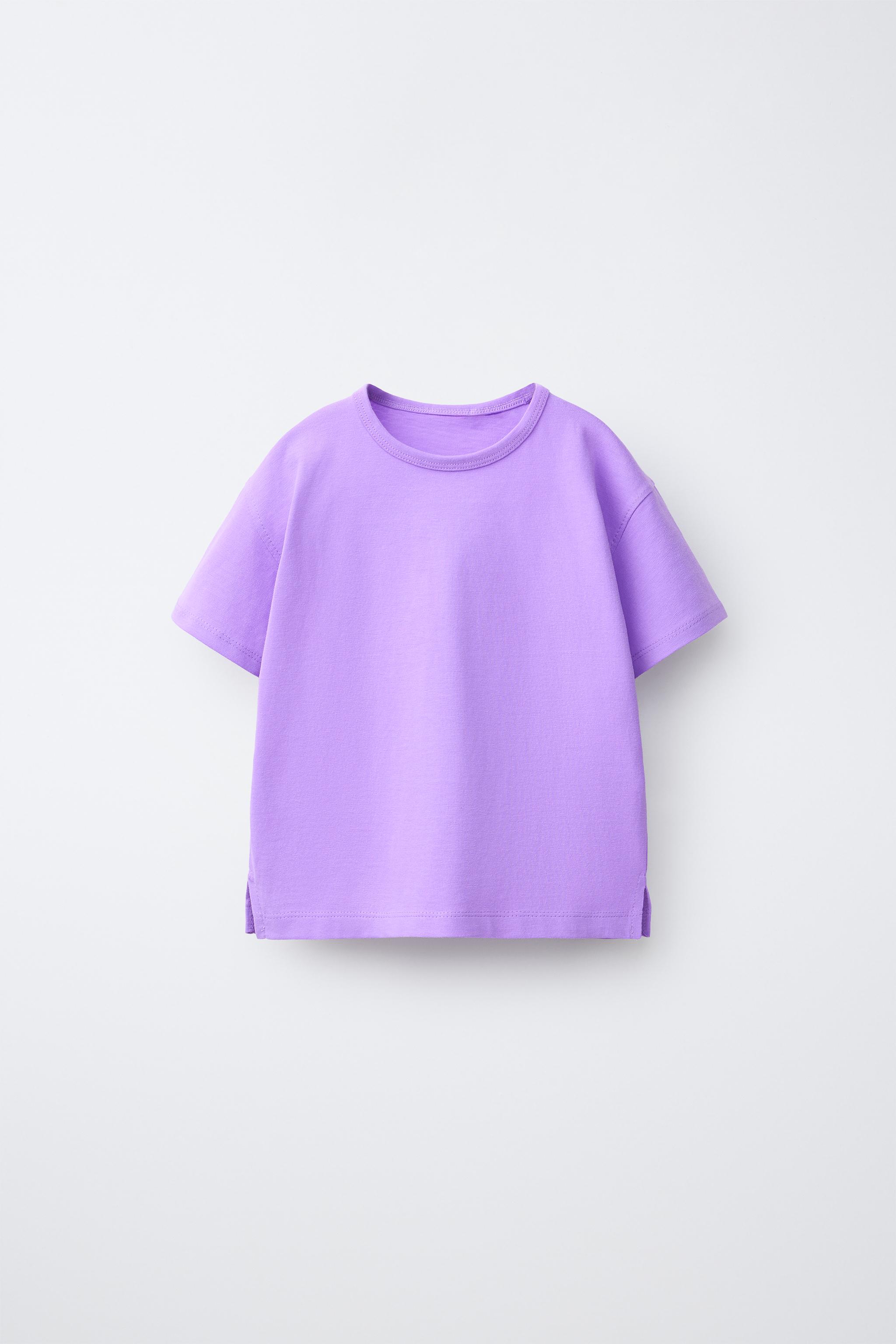PLAIN T-SHIRT — Mauve