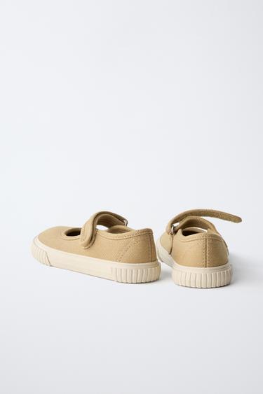 BAREFOOT TEXTILE SNEAKERS - Sand Brown by Zara - Image 6