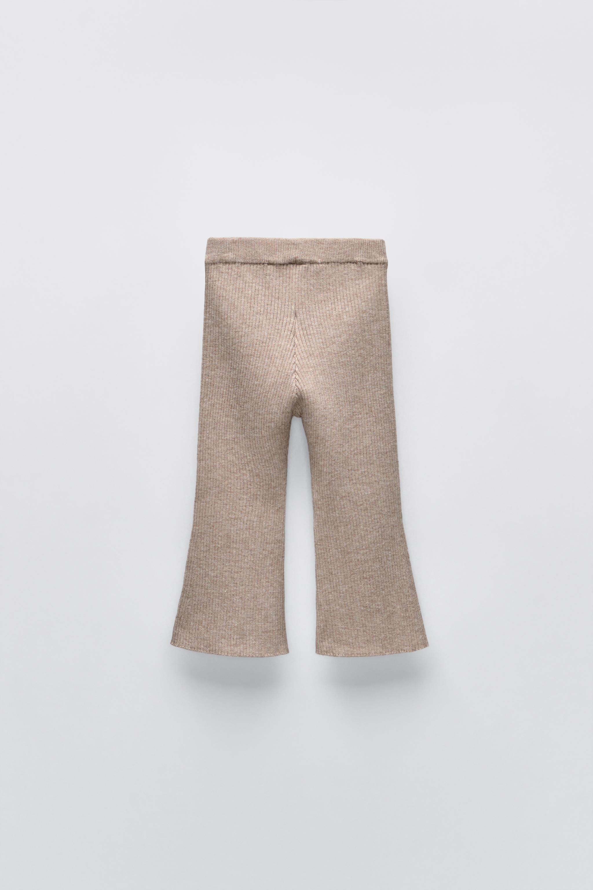 Beige leggings zara online