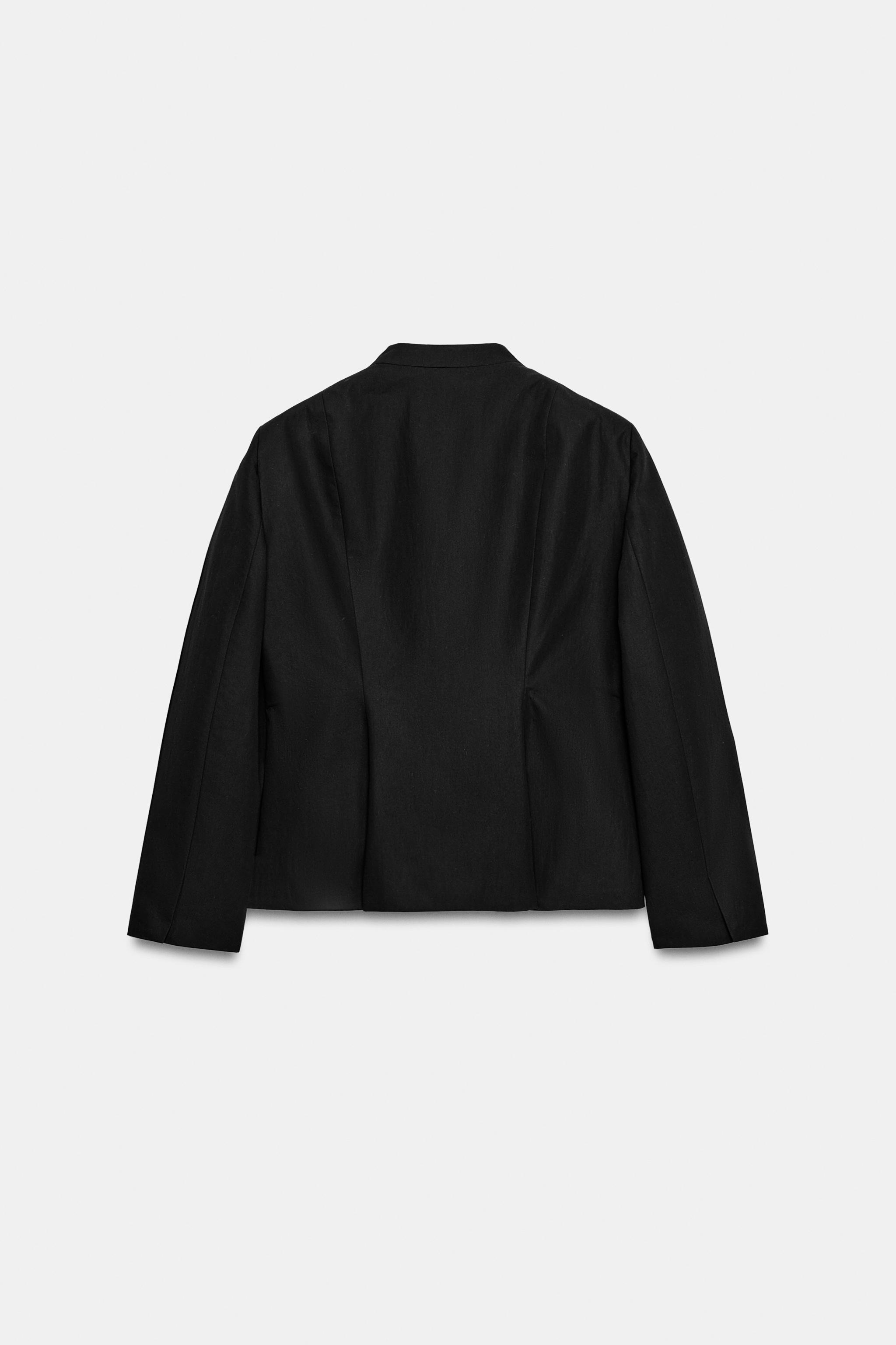 FIREMAN CLASP PEPLUM BLAZER ZW COLLECTION
