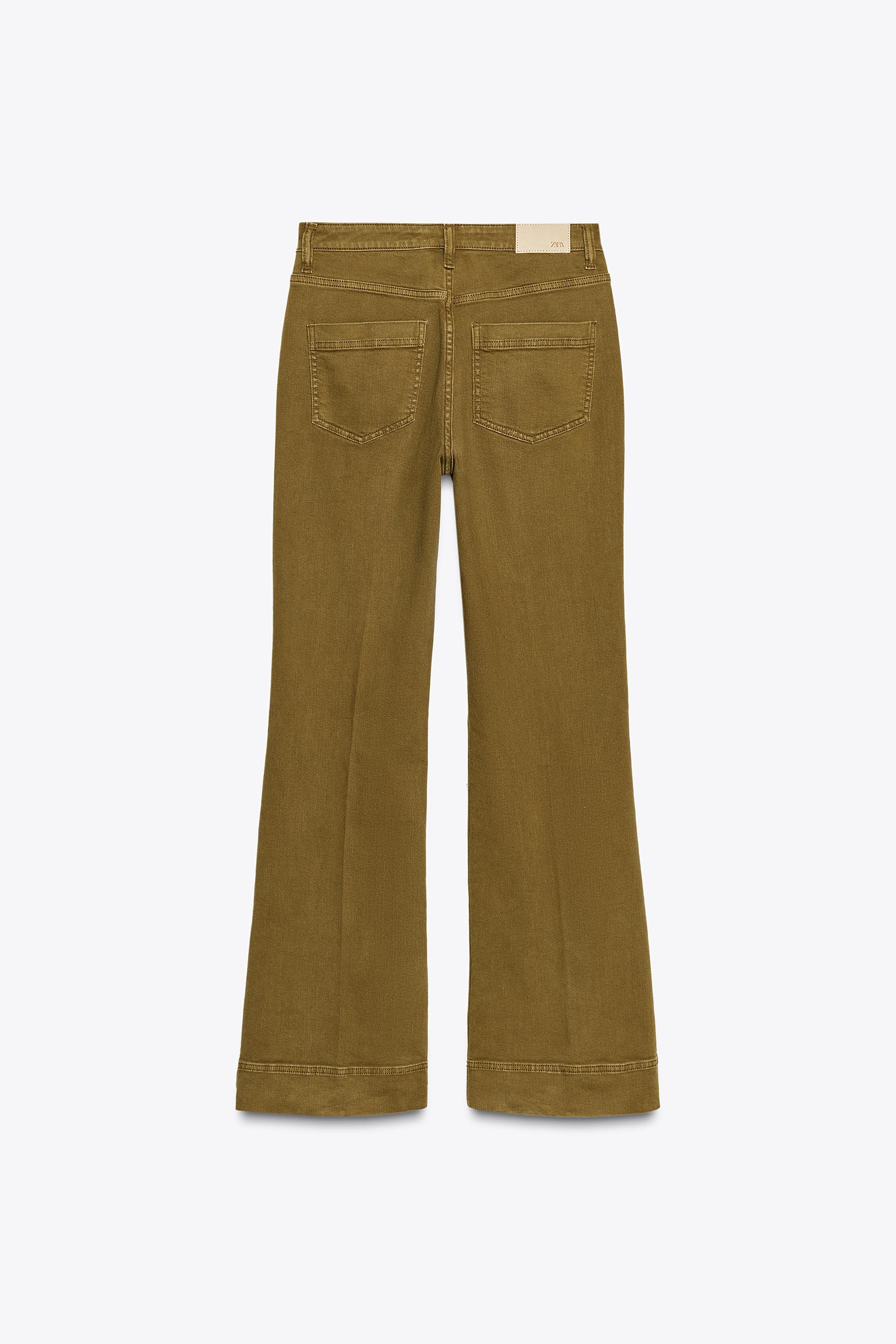 JEAN Z1975 POCHES PLASTRON TAILLE HAUTE