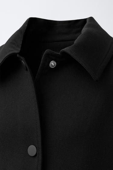 POCKET BOMBER JACKET - Black by Zara - Image 4