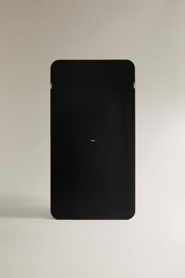 GRAND MIROIR RECTANGULAIRE CADRE ARRONDI - Beige clair de Zara - Image 3