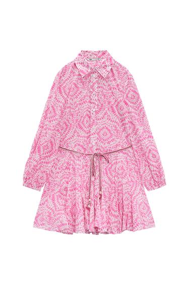 PRINTED MINI DRESS