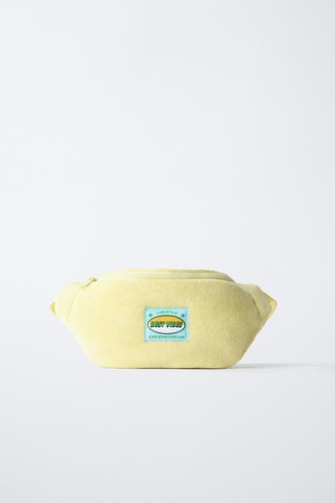 RIÑONERA TOALLA - Amarillo claro de Zara