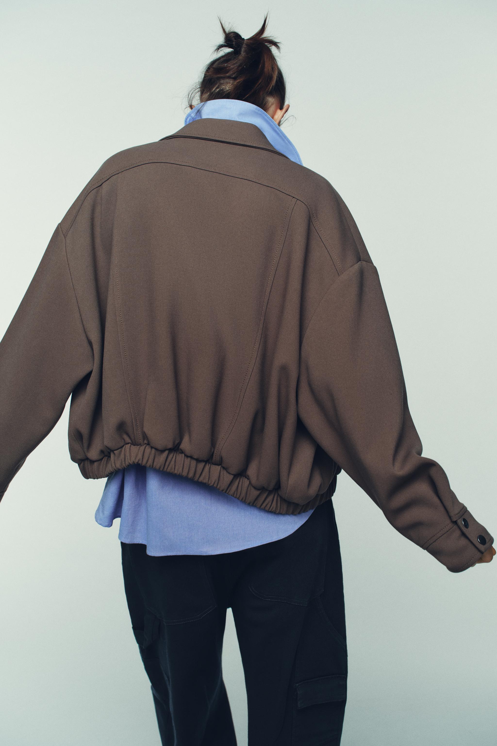BLOUSON BOMBER CROISÉ