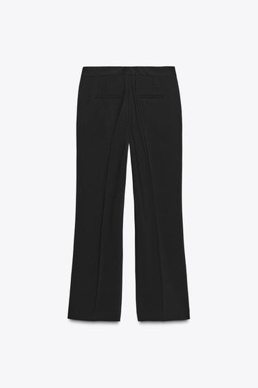 PANTALON FLARE - Noir de Zara - Image 4