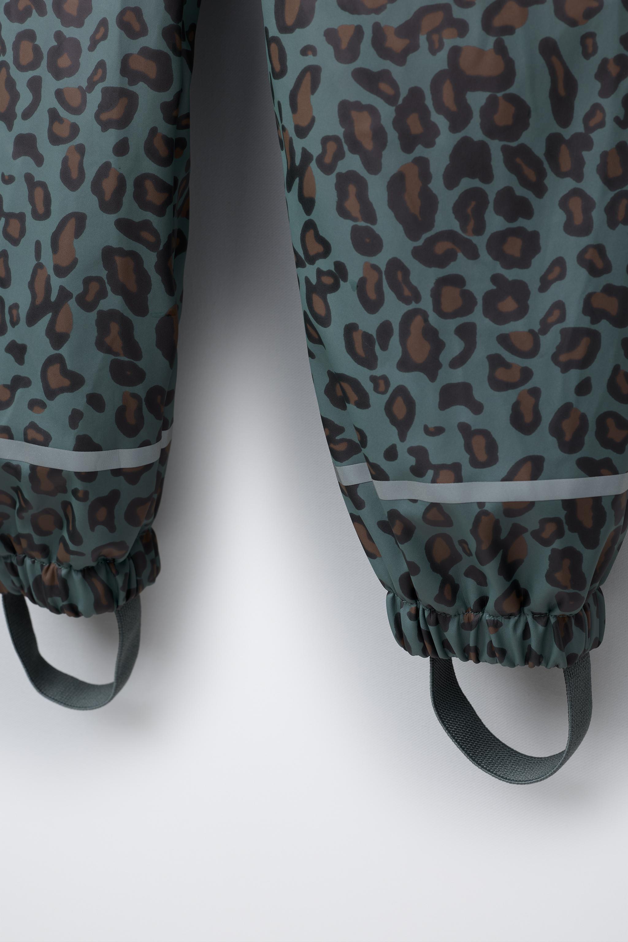 SALOPETTE EFFET GOMME ANIMAL PRINT WATER RESISTANT