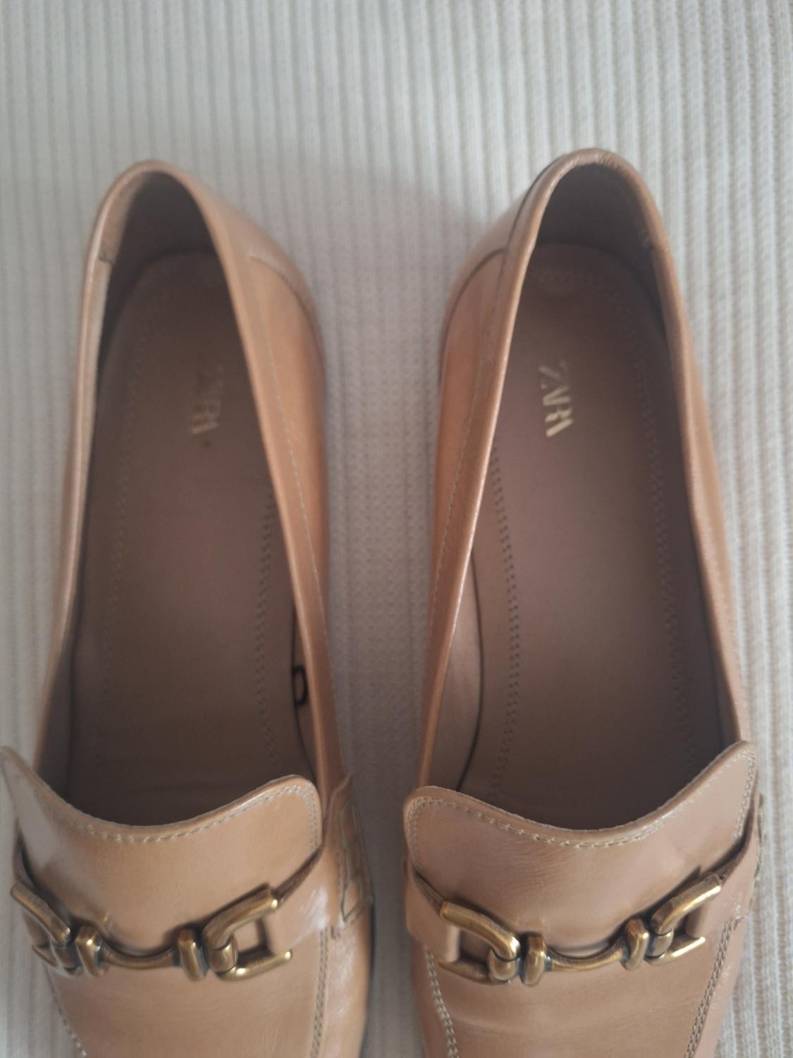 FLAT SOFT LEATHER LOAFERS - Image 4