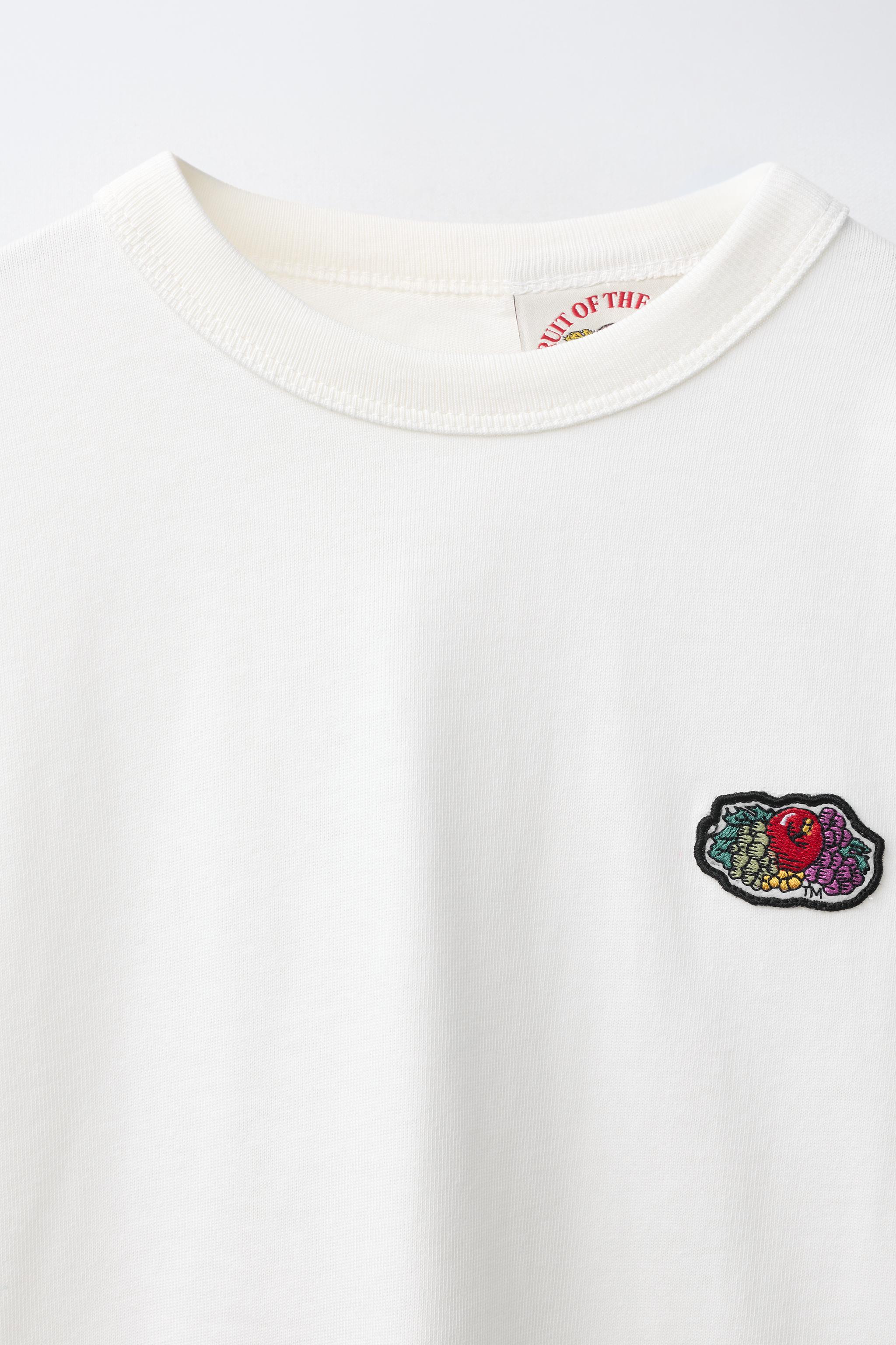 T-SHIRT BRODÉ FRUIT OF THE LOOM™