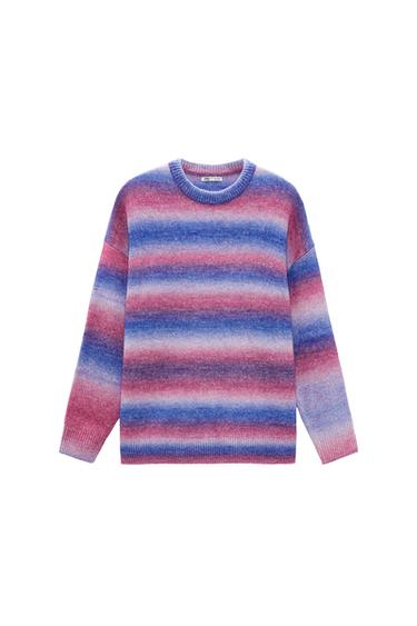 DÉGRADÉ JACQUARD SWEATER