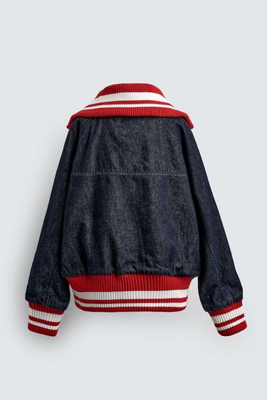 VESTE BOMBER EN DENIM CÔTELÉ HARRY LAMBERT FOR ZARA X DISNEY - Indigo de Zara - Image 2