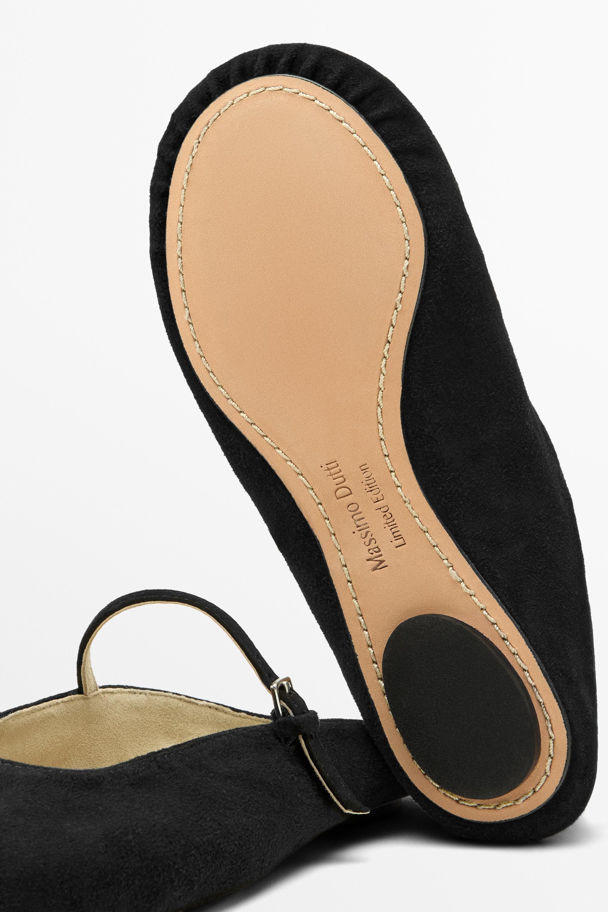Soft leather mule ballet flats - Limited Edition
