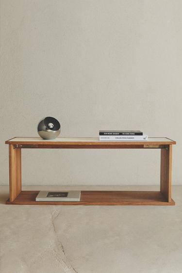 MUEBLE ALMACENAJE ROBLE PIEL - Beige claro de Zara