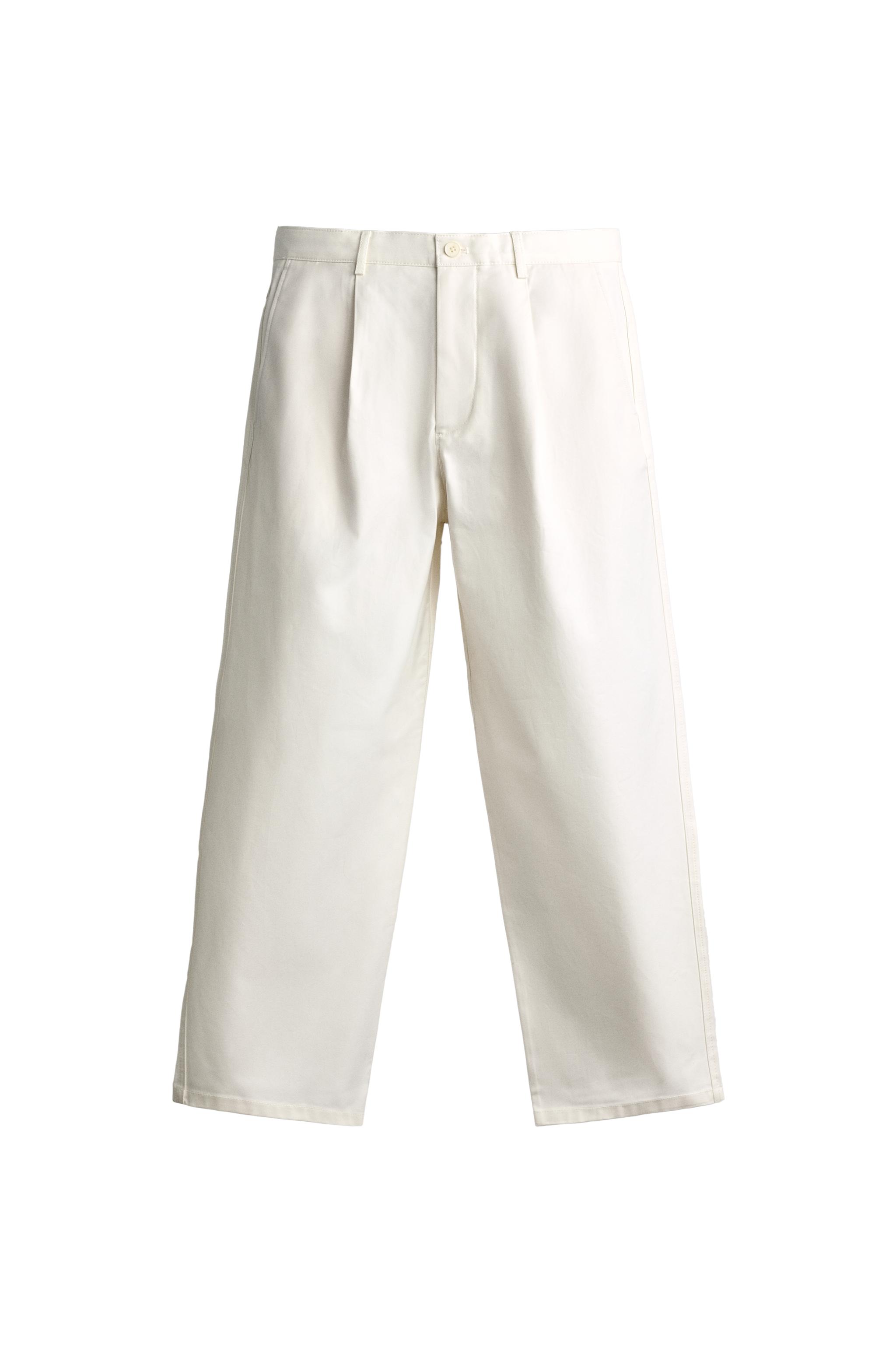PANTALÓN STRAIGHT FIT PLIEGUES