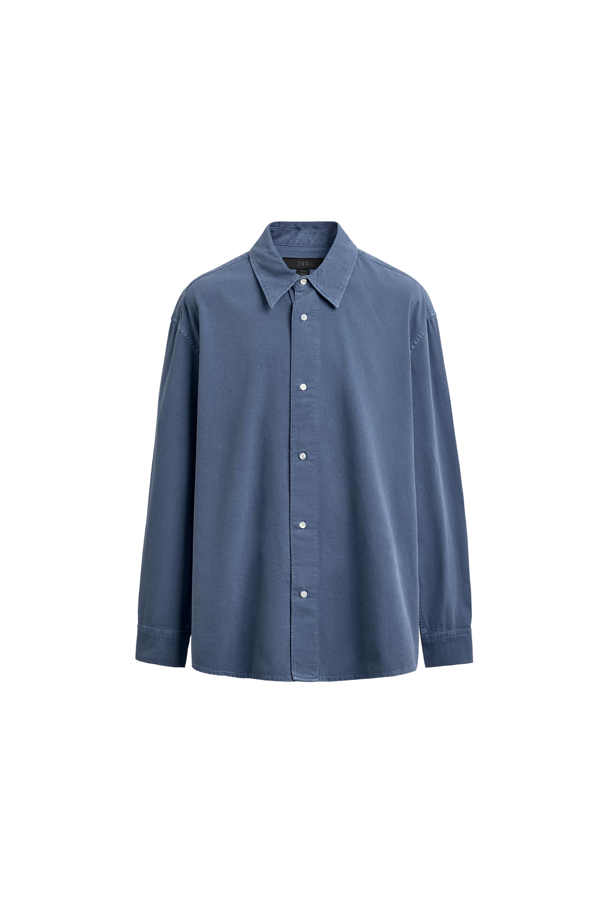 YIKANMIŞ RELAXED FIT GÖMLEK