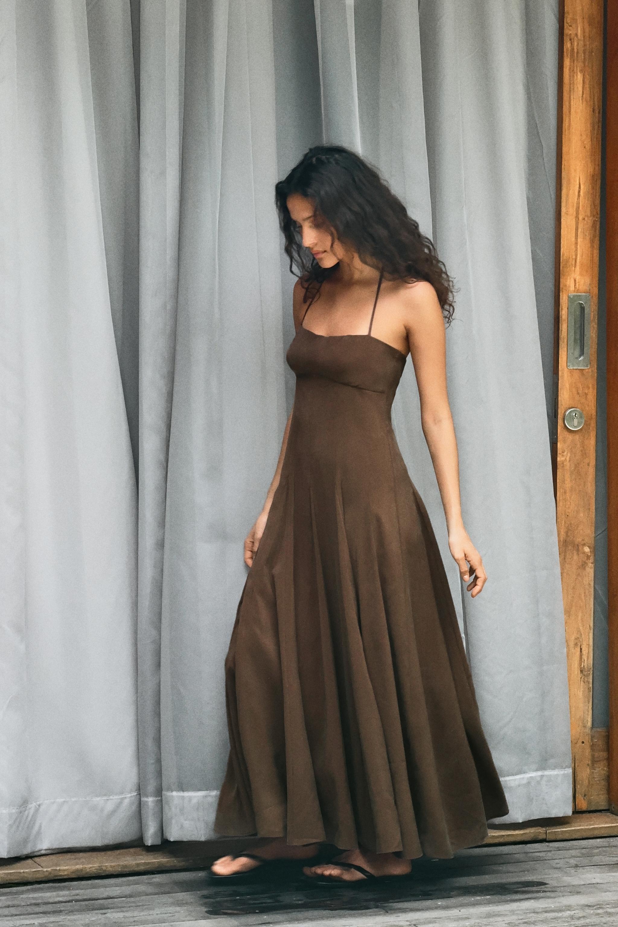 フラワー柄ドレスワンピース - レディース | ZARA 日本 新品 ZARA