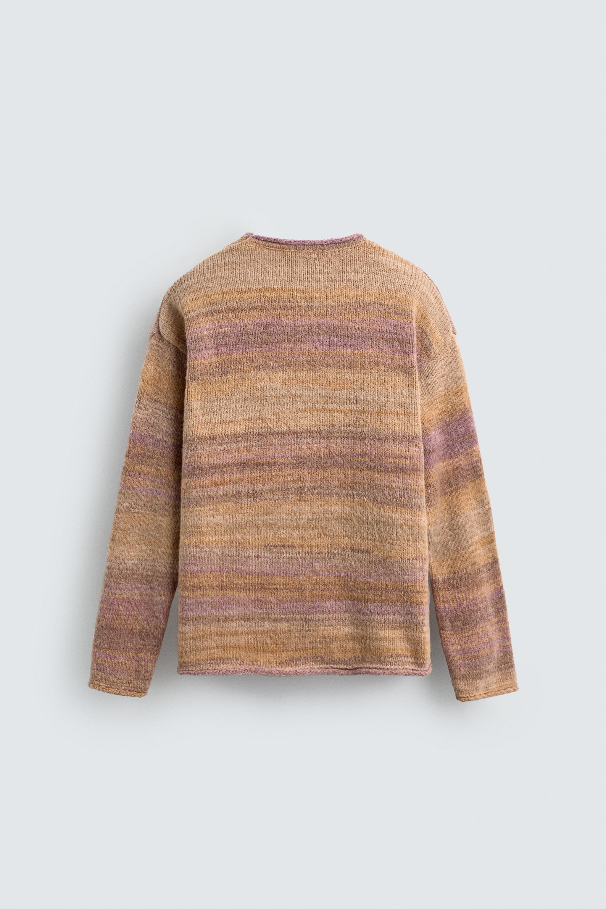 PULL À IMPRIMÉ ABSTRAIT