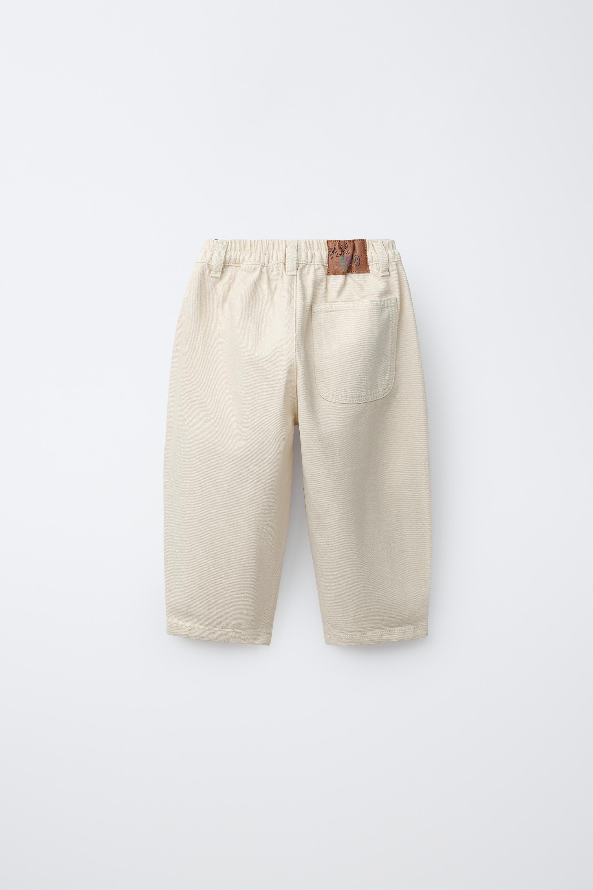 BAGGY TEXT PRINT PANTS